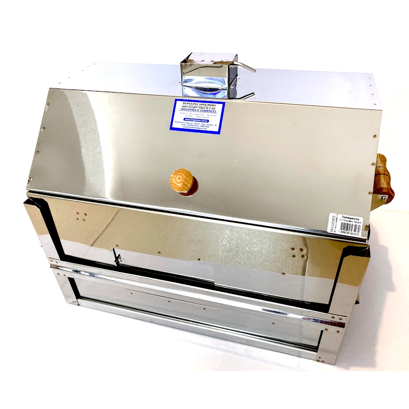 Churrasqueira A Carvão Bafo Inox  Mif4