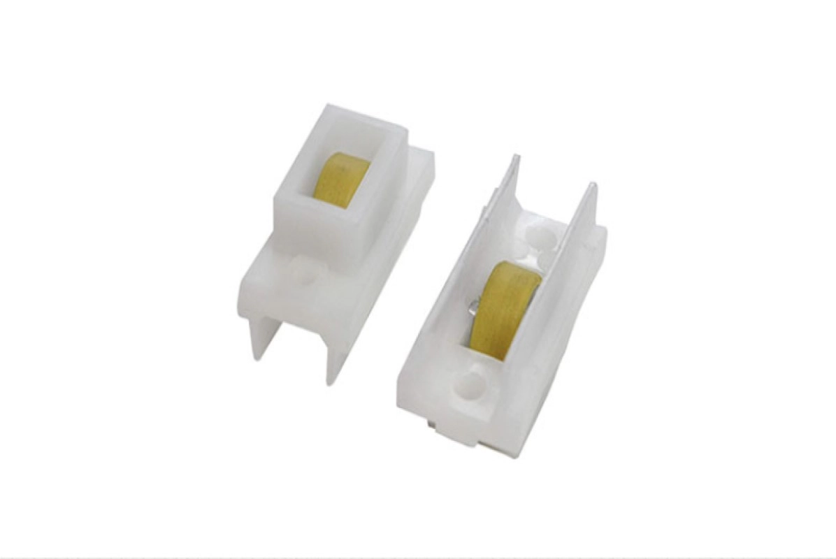 Roldana Rol-255 Em "reto" C/rolamento P/janela Porta Kit 4un