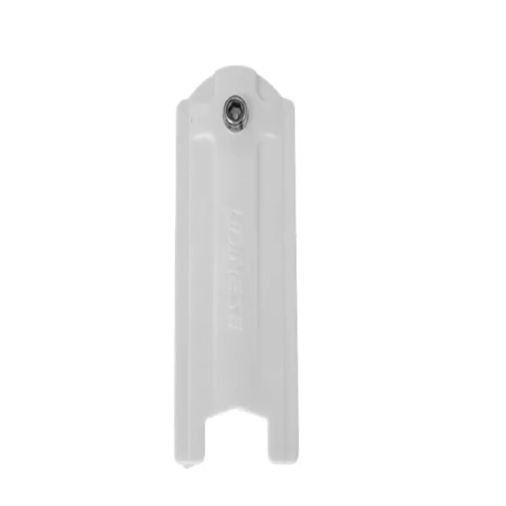 Guia Deslizante Janela Linha Gold Nyl-396 Branco Kit 5 Pcs