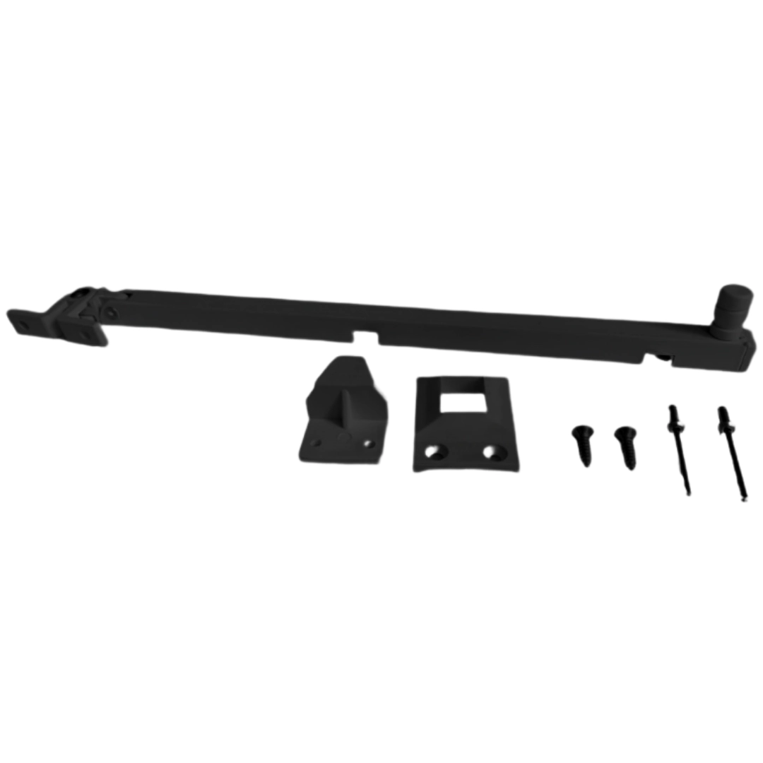 Haste Tubular Frontal Puxador Janela Maxim-ar 20cm Preto