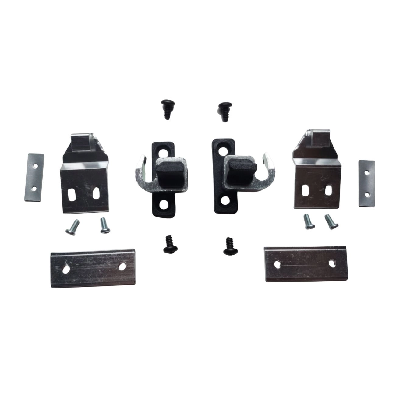Fecho Lateral Fec-1054 Linha 25 Suprema Contra Bilongado Janela Porta Correr D/e Brilhante Par
