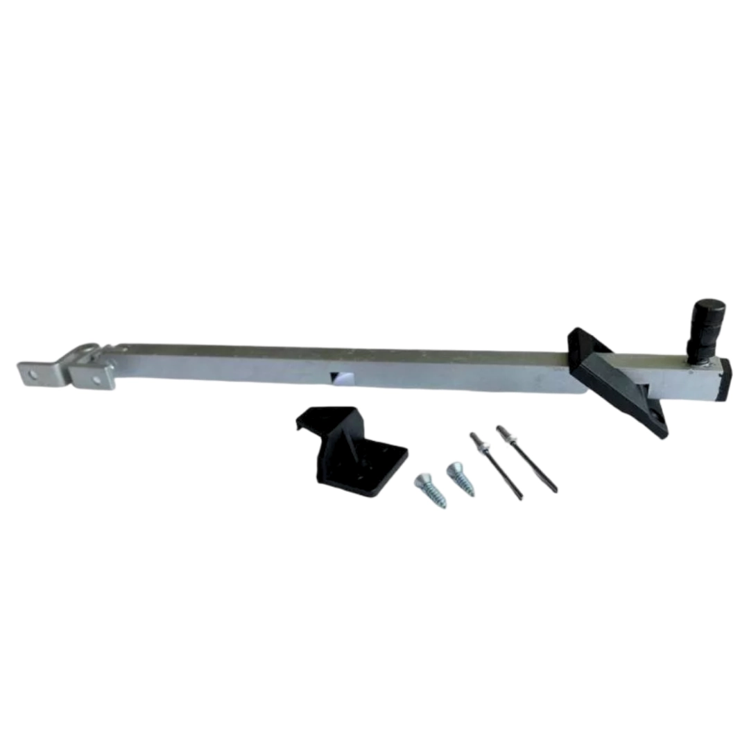 Haste Tubular Frontal Puxador Fecho Janela Maxim-ar 30cm Fosco