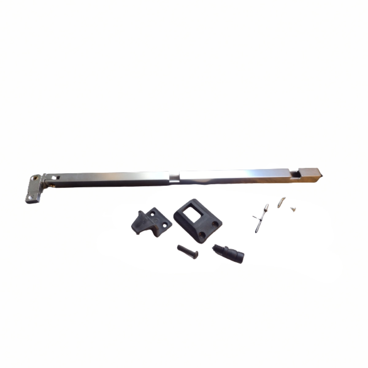 Haste Tubular Baguete Puxador Janela 20 Cm - Brilhante