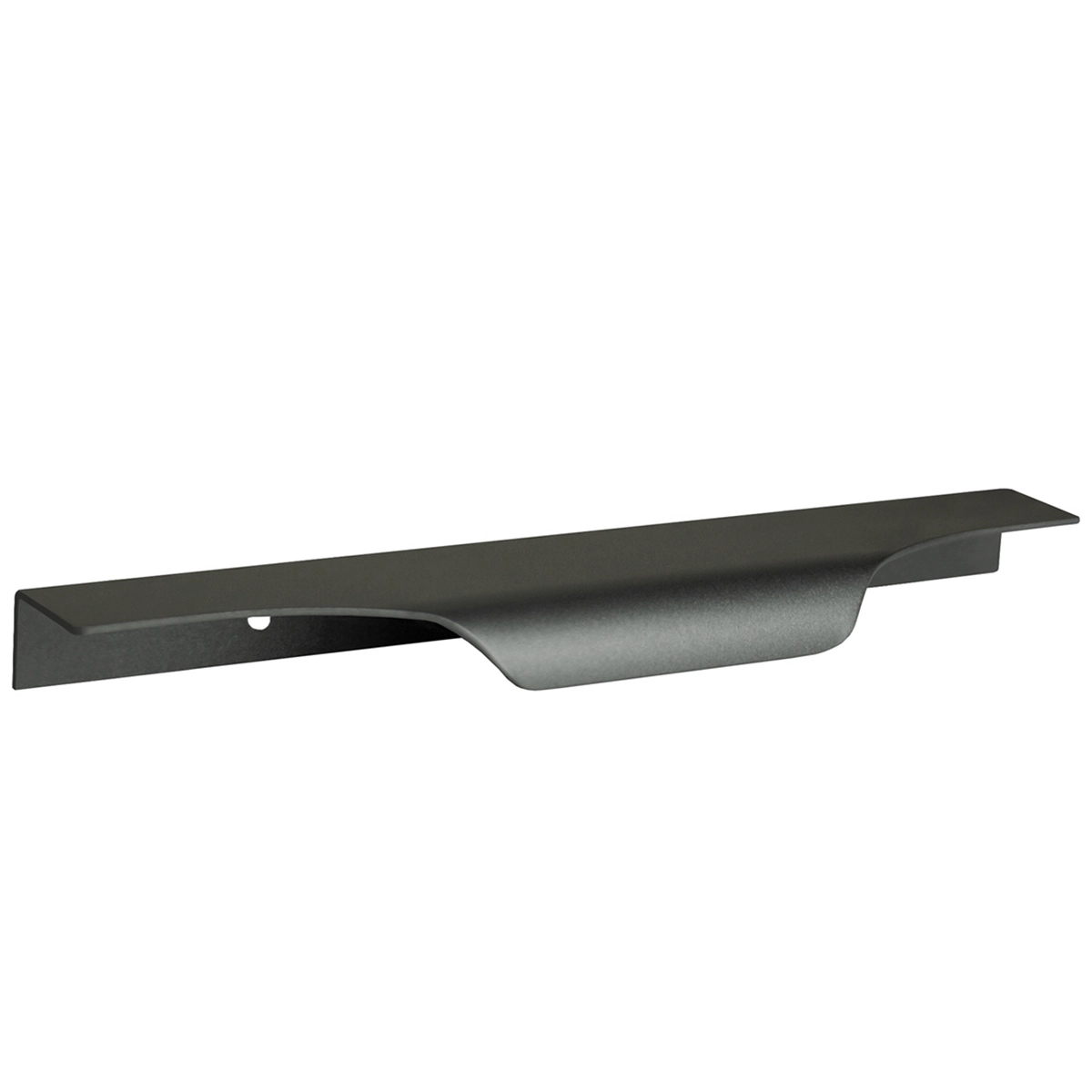 Kit 50 Puxadores Para Móveis Wave Cava Alumínio Titânio 180mm Aluminium Decor