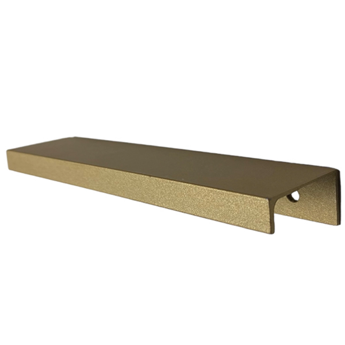 Kit 30 Puxadores Para Móveis Clean Reto Alumínio Ouro 125mm Aluminium Decor