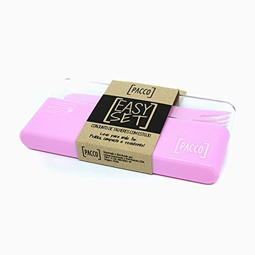 Jogo Talher Rosa Pacco