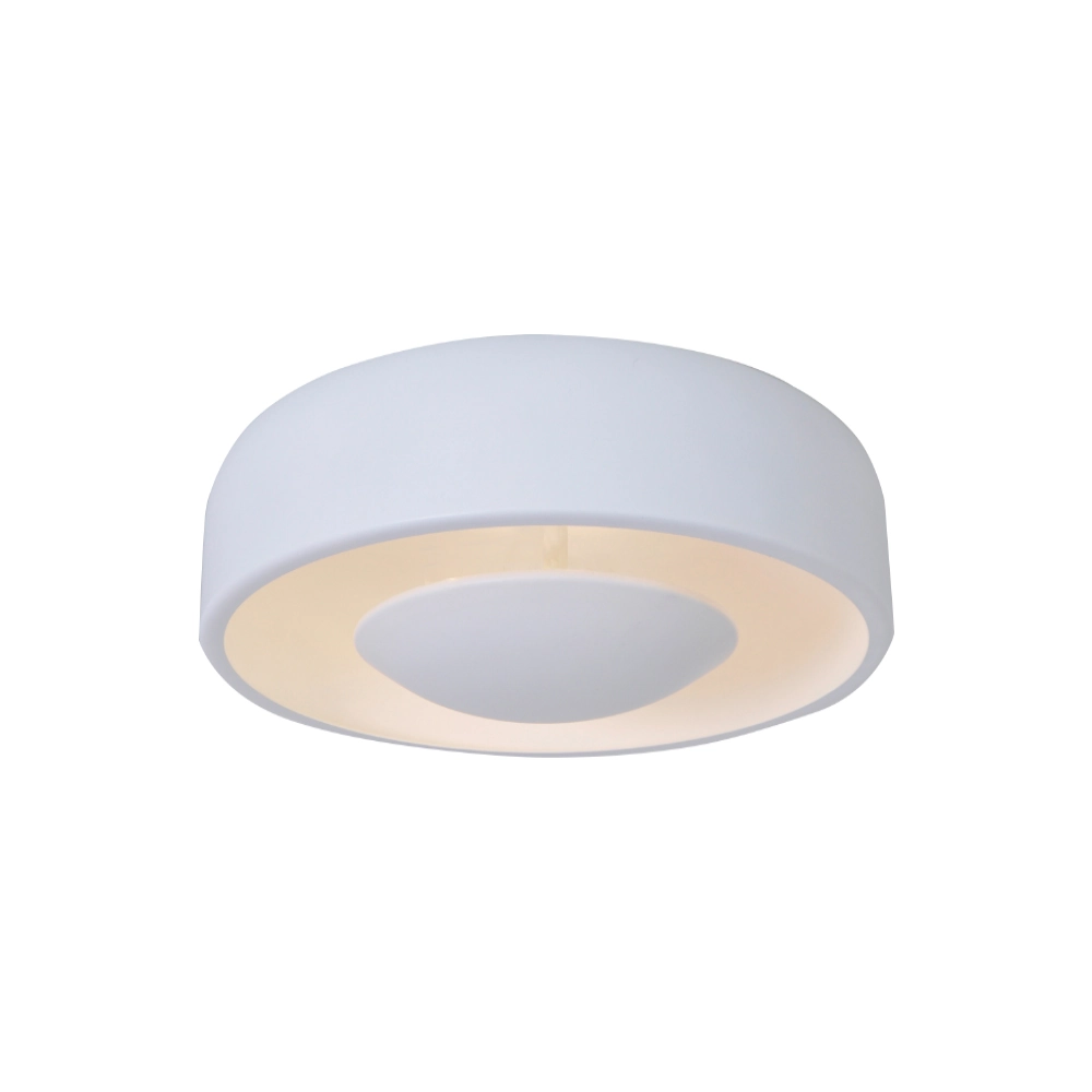 Plafon 3 lâmpadas Branco Alumínio Round Attena