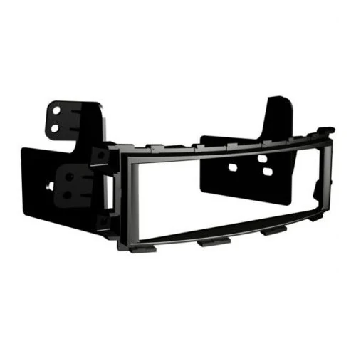 Moldura de Som 1 Din Preta com Suporte - AUTOPLAST AP658