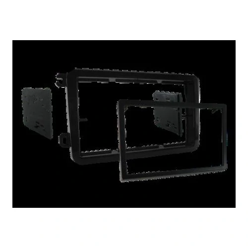 Moldura de Som 2 Din Black Piano Chinês/Japonês - AUTOPLAST AP885