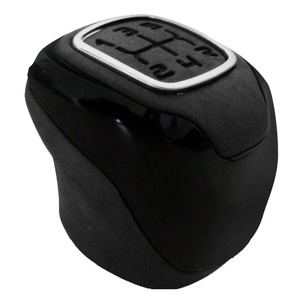 Bola de Câmbio Black Piano com Aro Cromado - AUTOPLAST AP1156