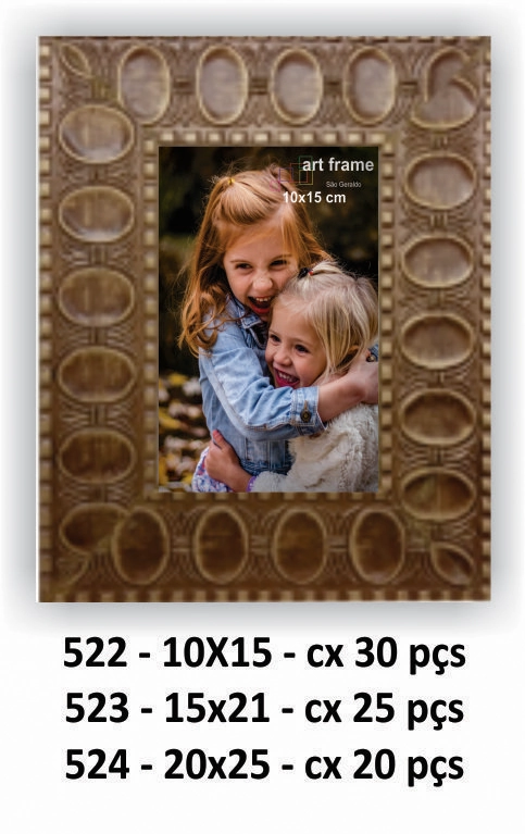 Porta Retrato Luxo Mold 2007 2rb 20x25cm 524 Art Frame
