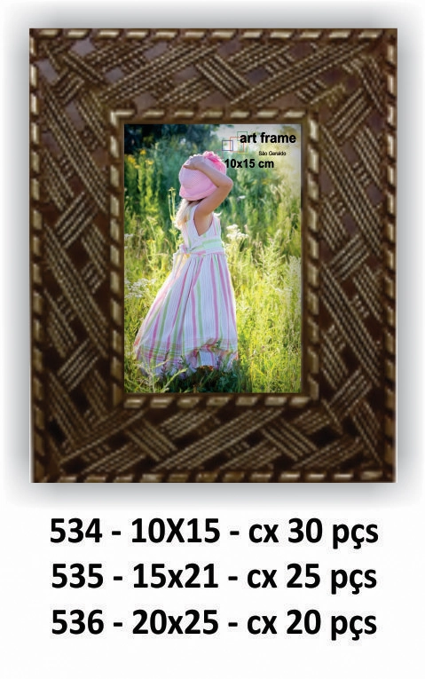 Porta Retrato Luxo Mold 1606 2rb 20x25cm 536 Art Frame