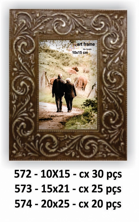 Porta Retrato Luxo Mold 605 2rb 15x21cm 573 Art Frame