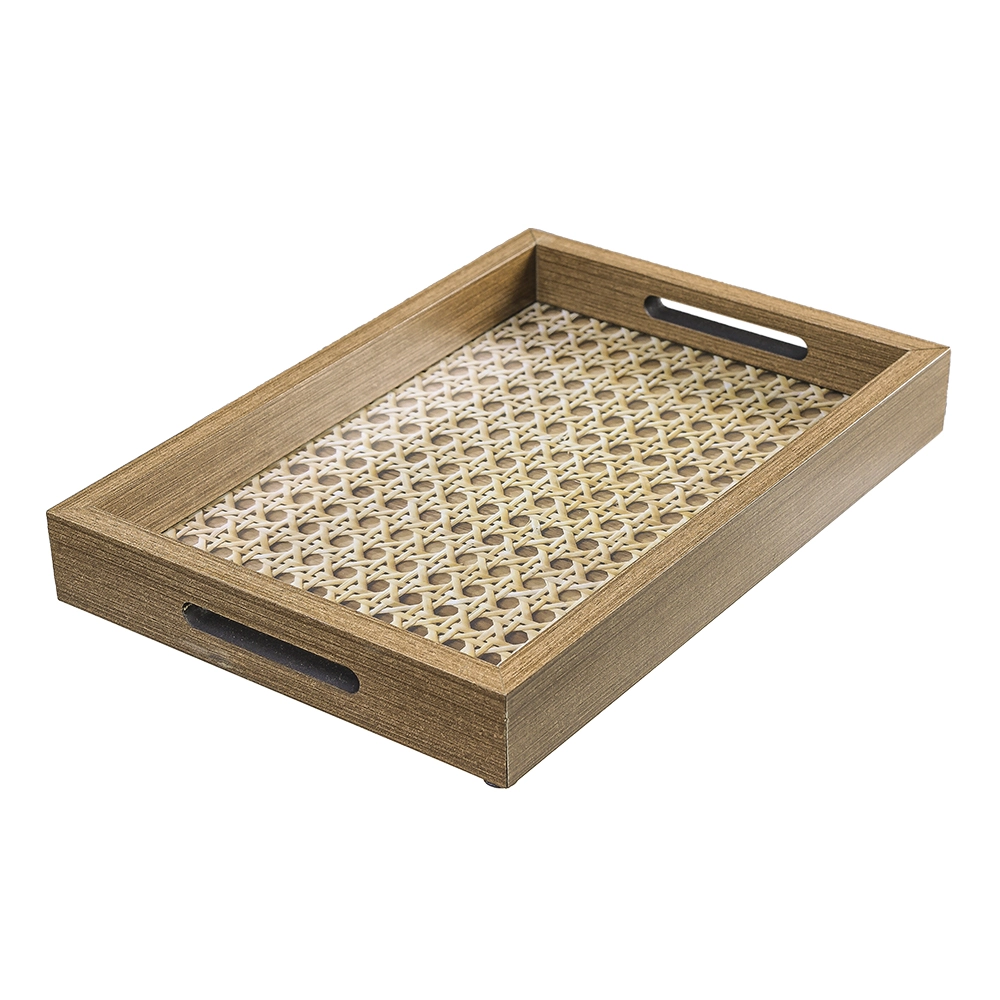 Bandeja Luxo Com Vidro 20x30cm 391 Art Frame