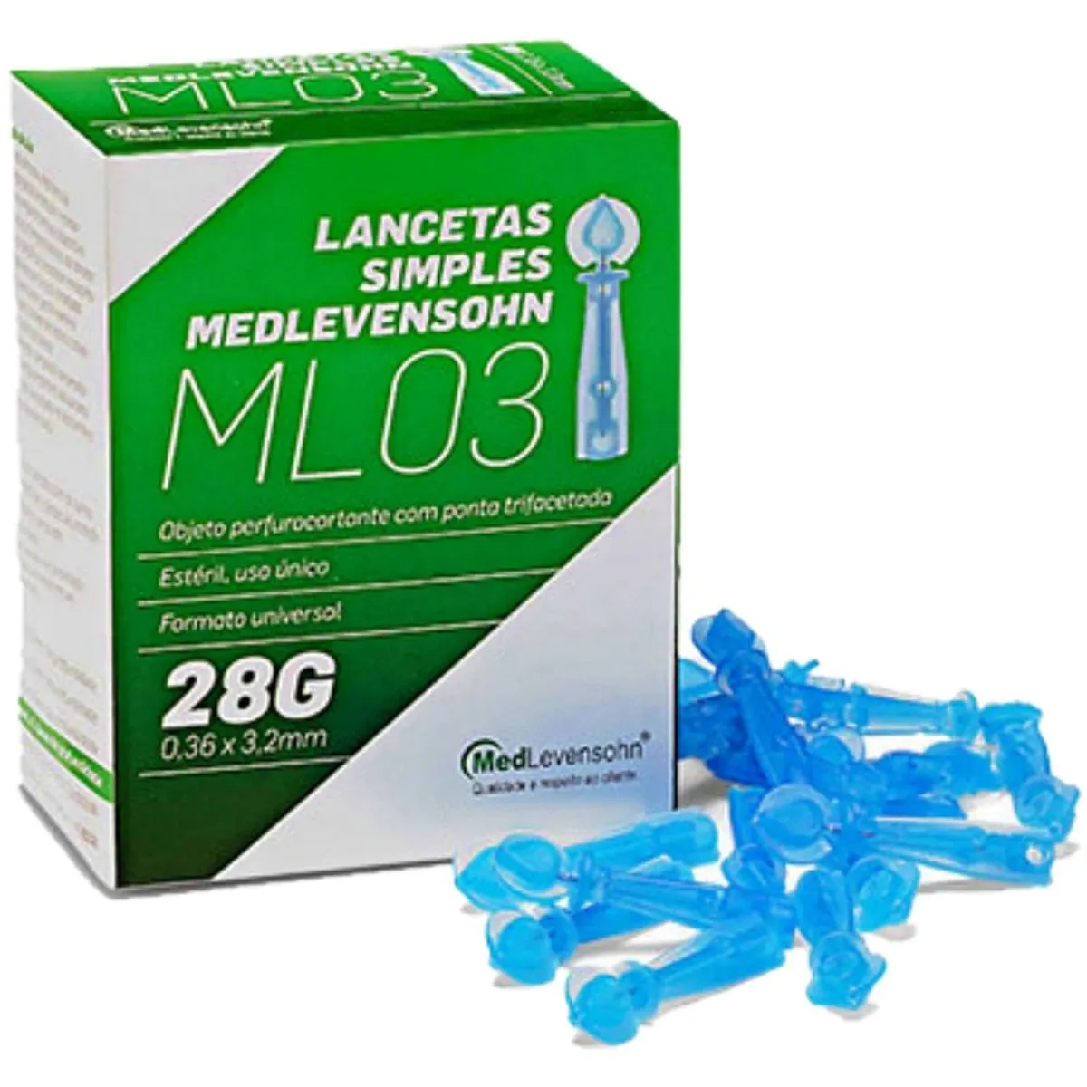 Medlevensohn C100 Lancetas 28g