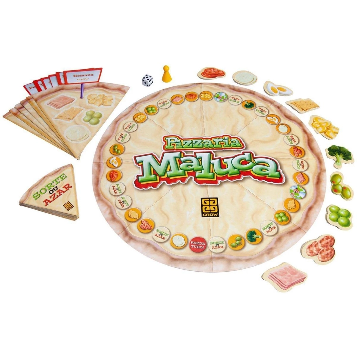 Jogo Pizzaria Maluca Grow