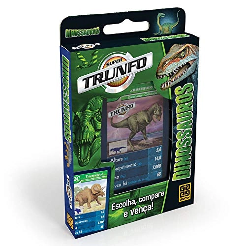 Jogo Super Trunfo - Dinossauros Grow