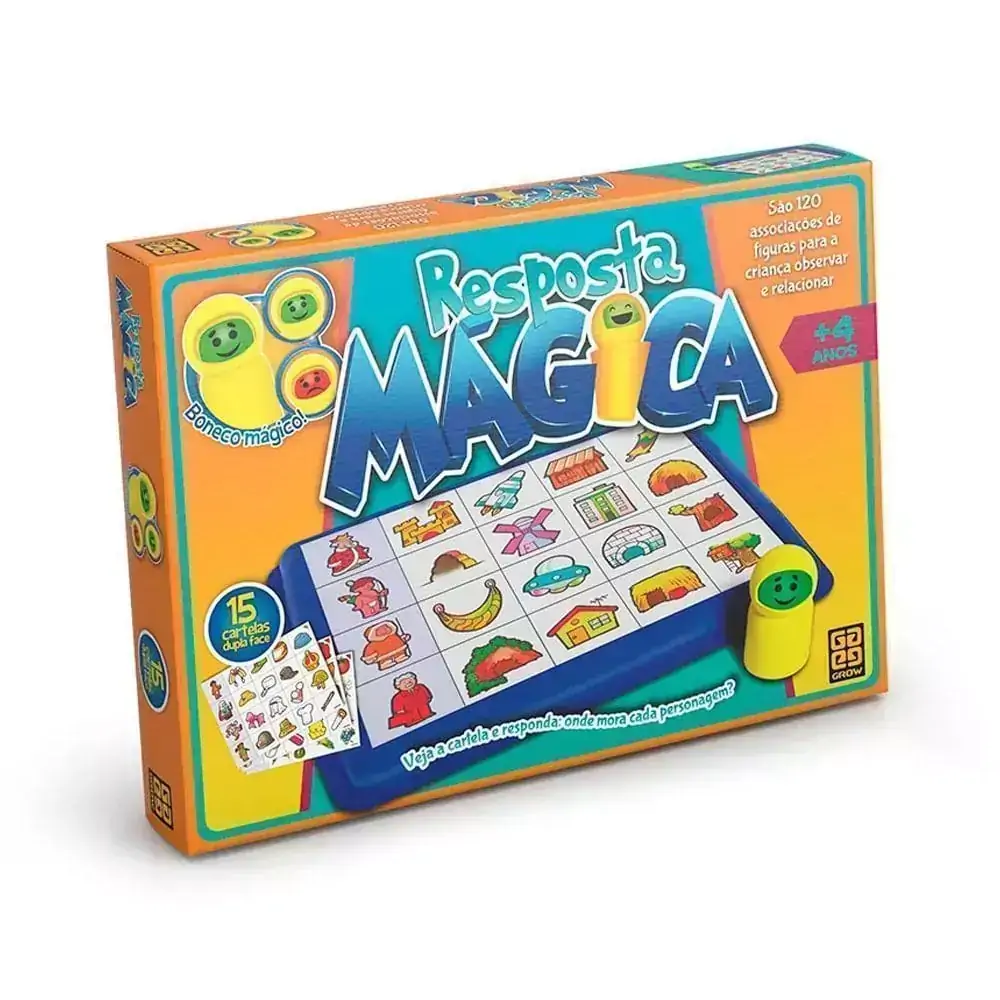 Jogo de Tabuleiro - Resposta Mágica - Grow