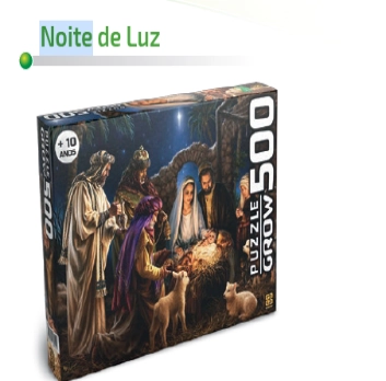 QUEBRA-CABECA Cartonado Noite de LUZ C/500 Pecas