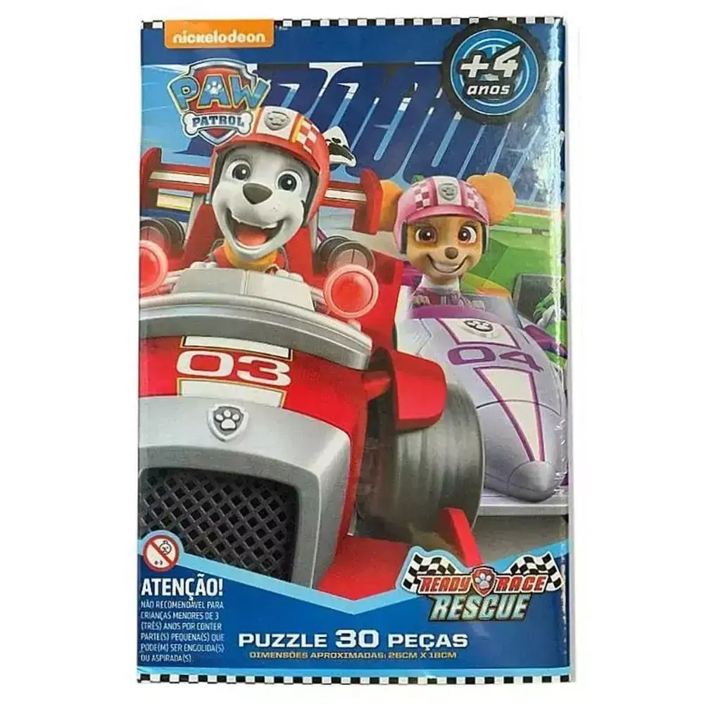 Jogo de Quebra-cabeça - 30 peças - Patrulha Canina - Modelo 3 - Grow