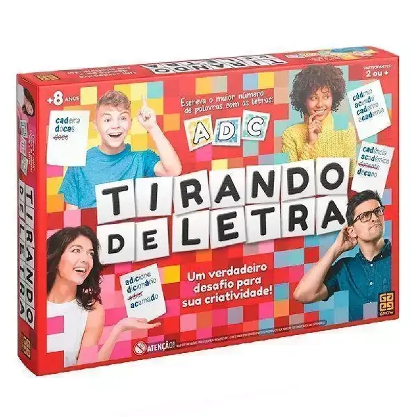 Jogo Tirando de Letra GROW 03447