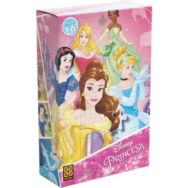 Quebra Cab Grow 100p Princesa