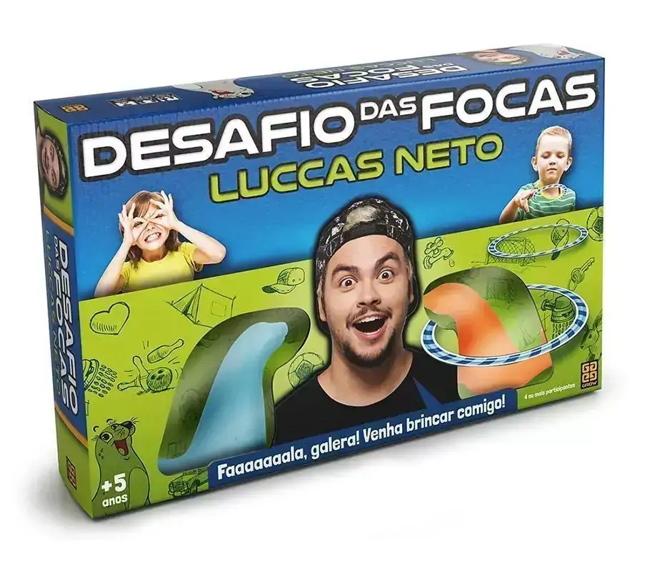 Jogo - Desafio das Focas - Luccas Neto - Grow