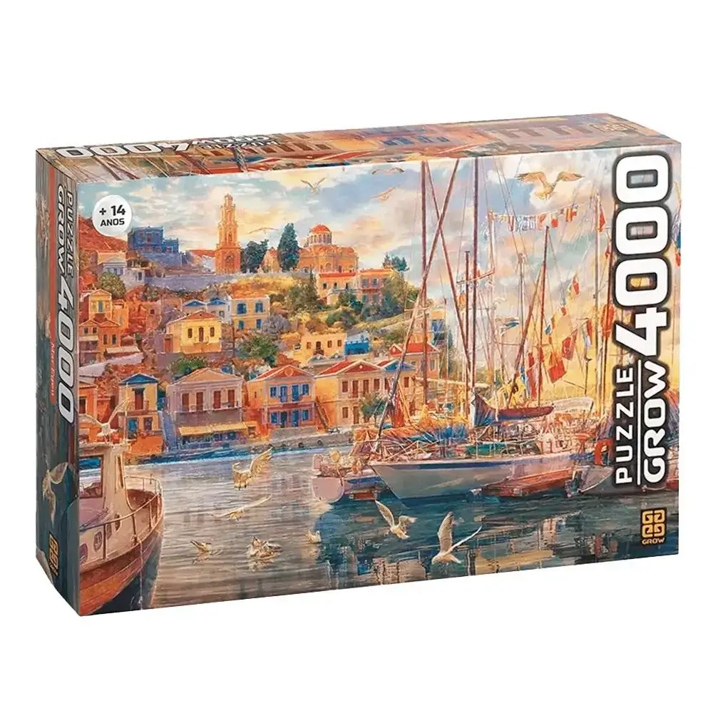 Quebra-Cabeça Mar Egeu 4000 peças - GROW