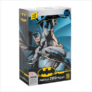 Quebra-Cabeça 200 Peças - Batman - Grow