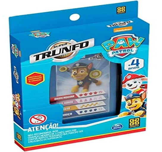 Jogo Super Trunfo - Patrulha Canina - Grow
