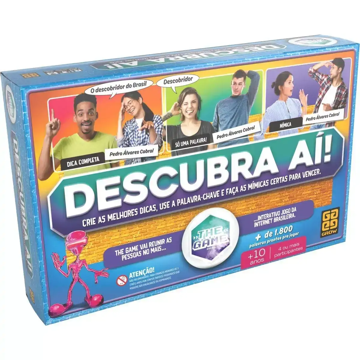 Jogo Descubra Aí! - The Game - Grow