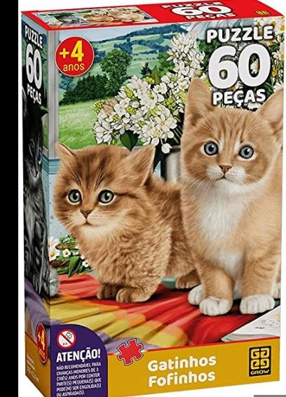 Q Cabeca Grow C60 Gatinhos Fofinhos 4074