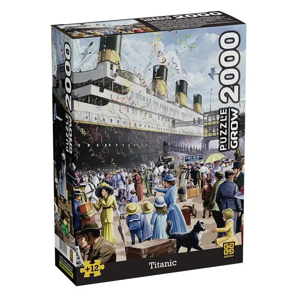 Quebra-Cabeça 2000 Peças - Titanic - Grow
