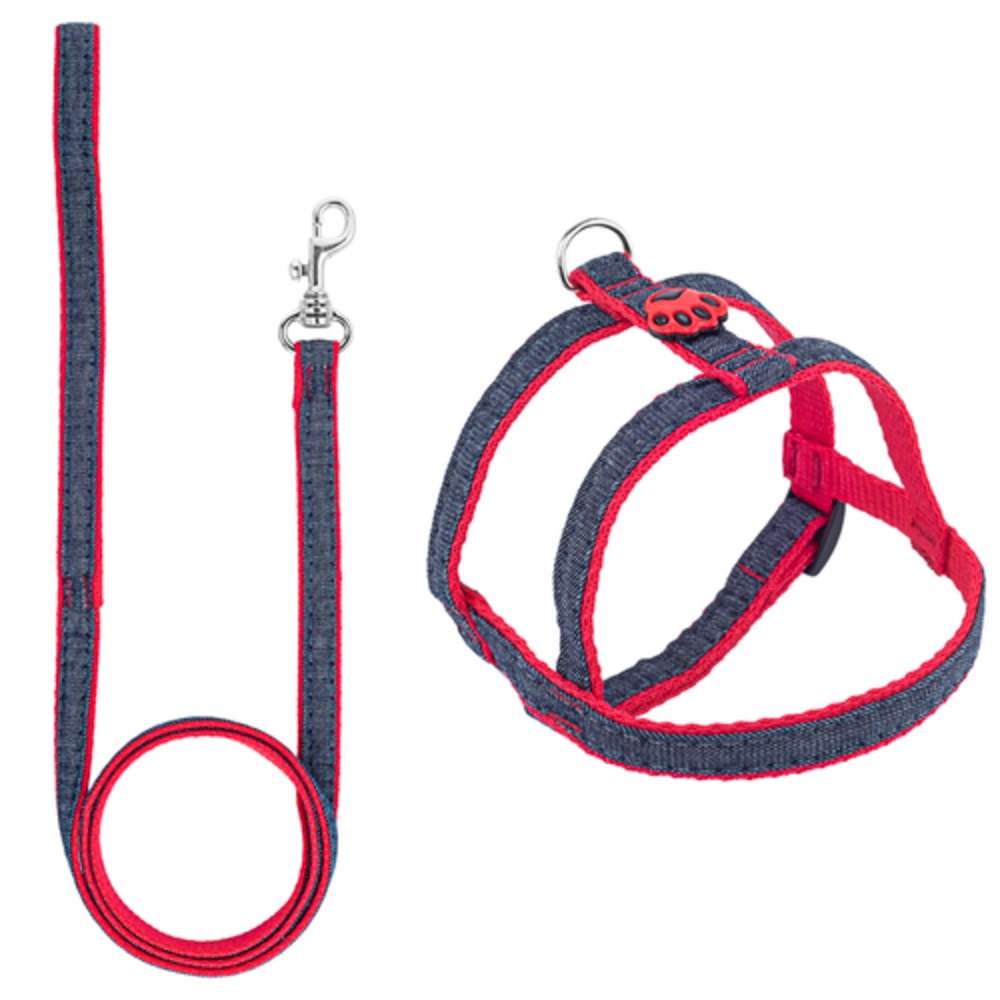 Conj Guia Peit Comum Jeans Vermenho N.1 279733