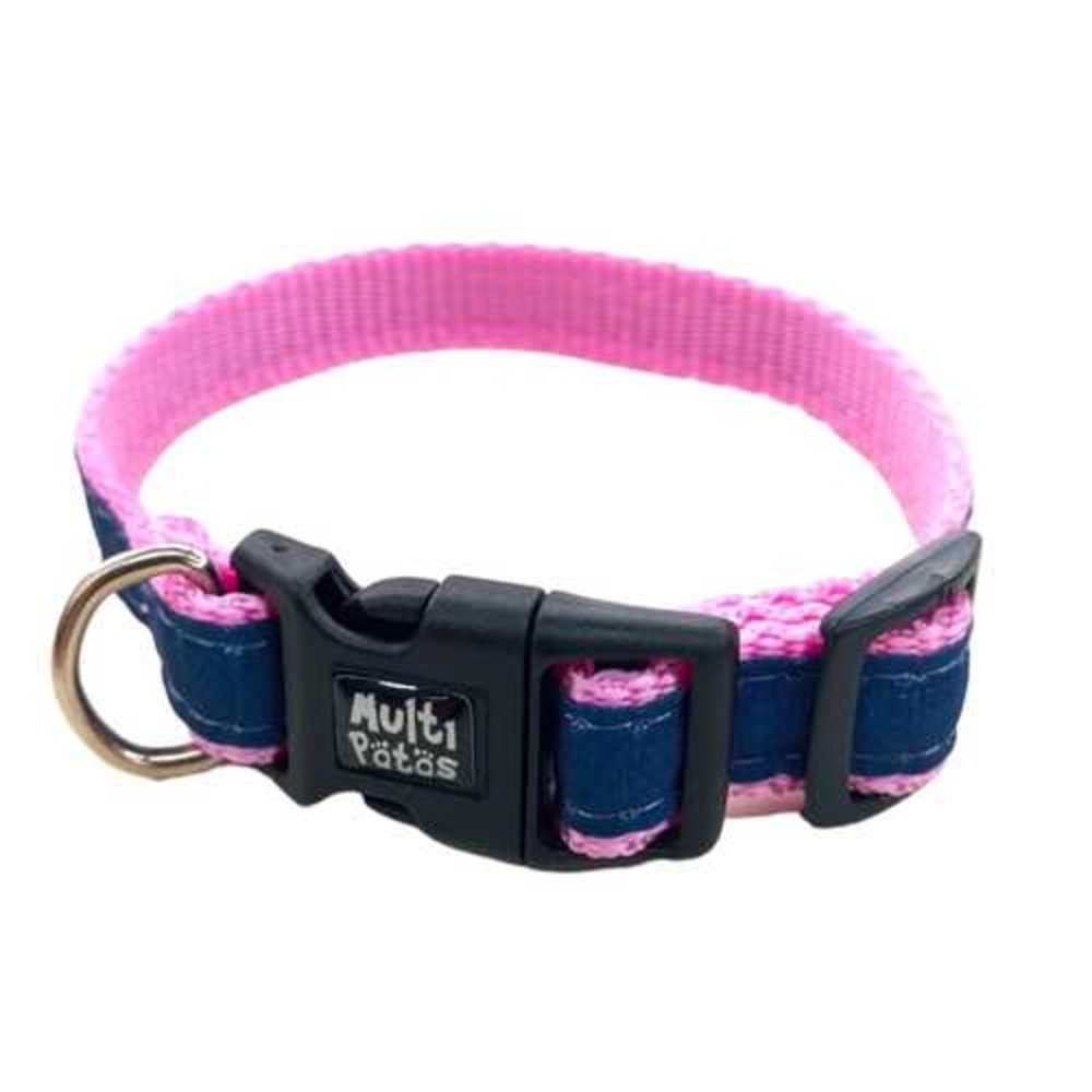 Coleira Jeans Rosa N.2 279723
