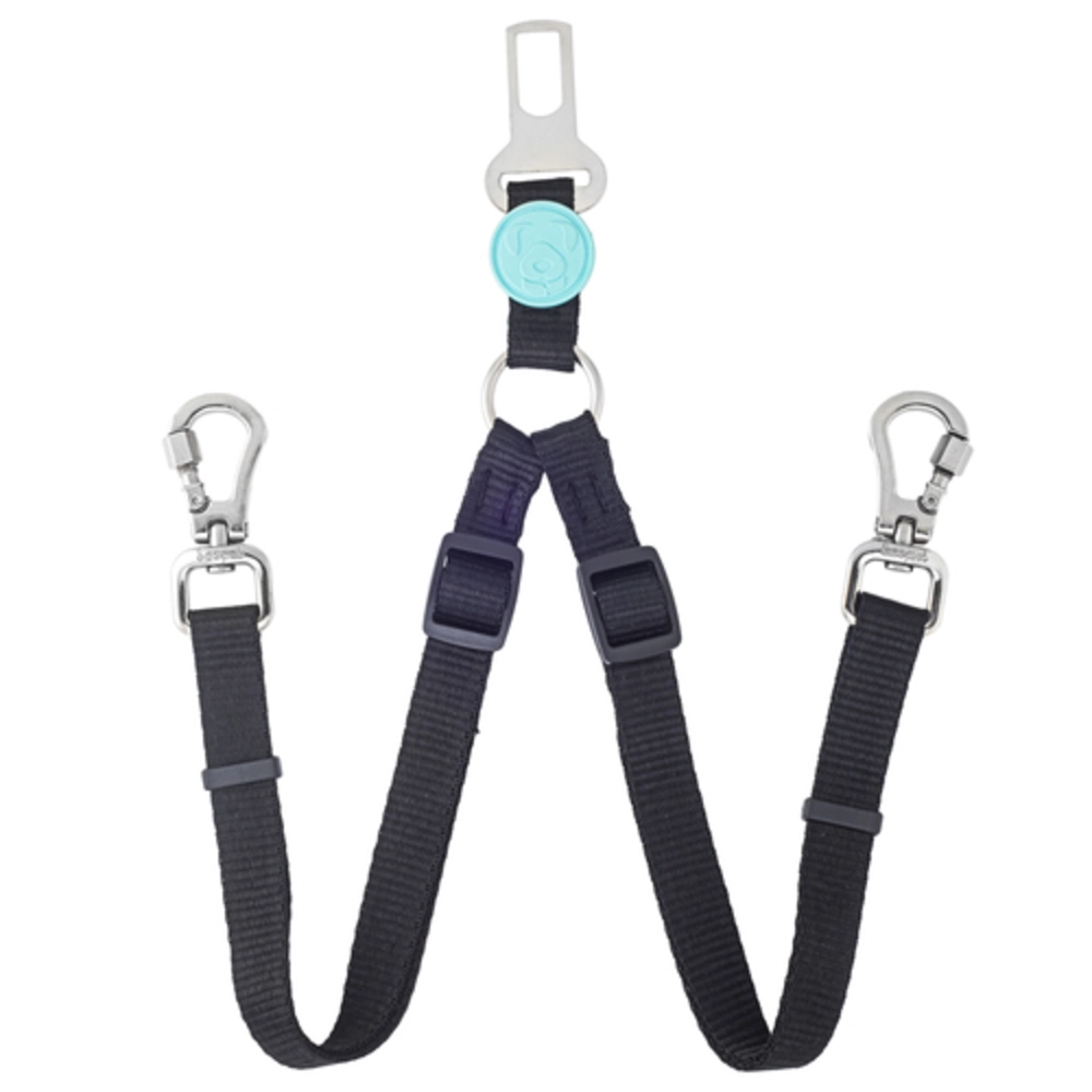 Cinto P/ 2 Caes Preto M279878