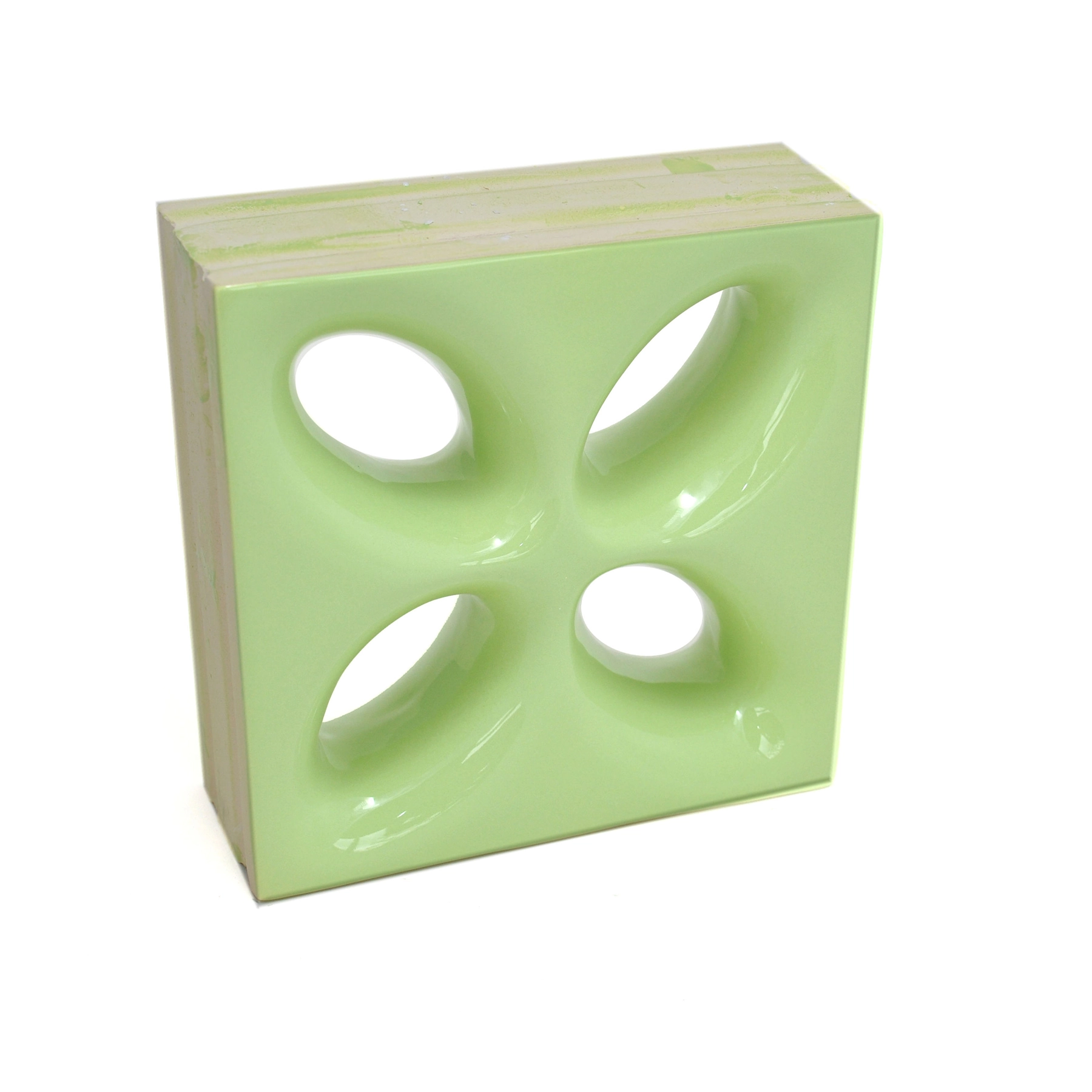 Cobogó Cerâmico Esmaltado 20x20cm Muschio Mini Foglio Elemento V