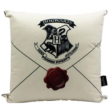 Almofada Harry Potter Carta de Hogwarts 40x40