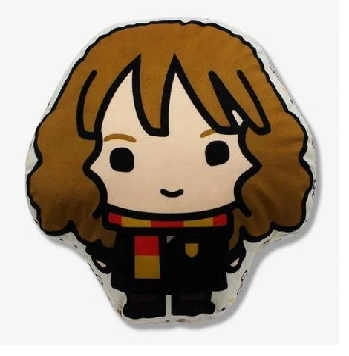 Almofada Fibra Veludo Hermione Granger 31x31cm