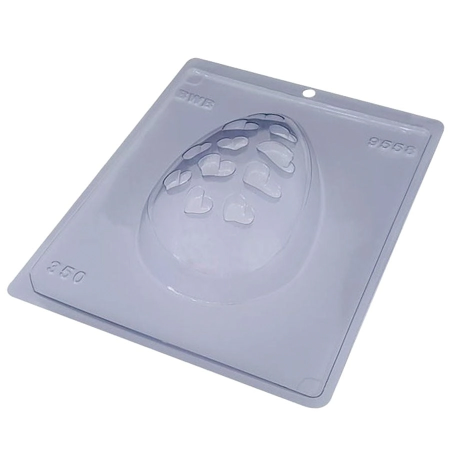 Forma Silic Ovo Vaz Coracao 350g Ref9558 Bwb