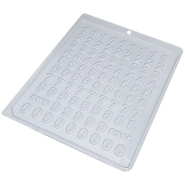 Forma Pvc Mini Numeros Ref9705 Bwb