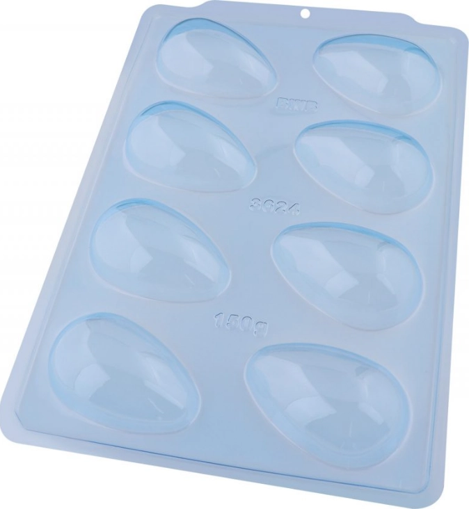 Forma Pvc Sp Ovo Liso 150g Ref 3624 Un Bwb