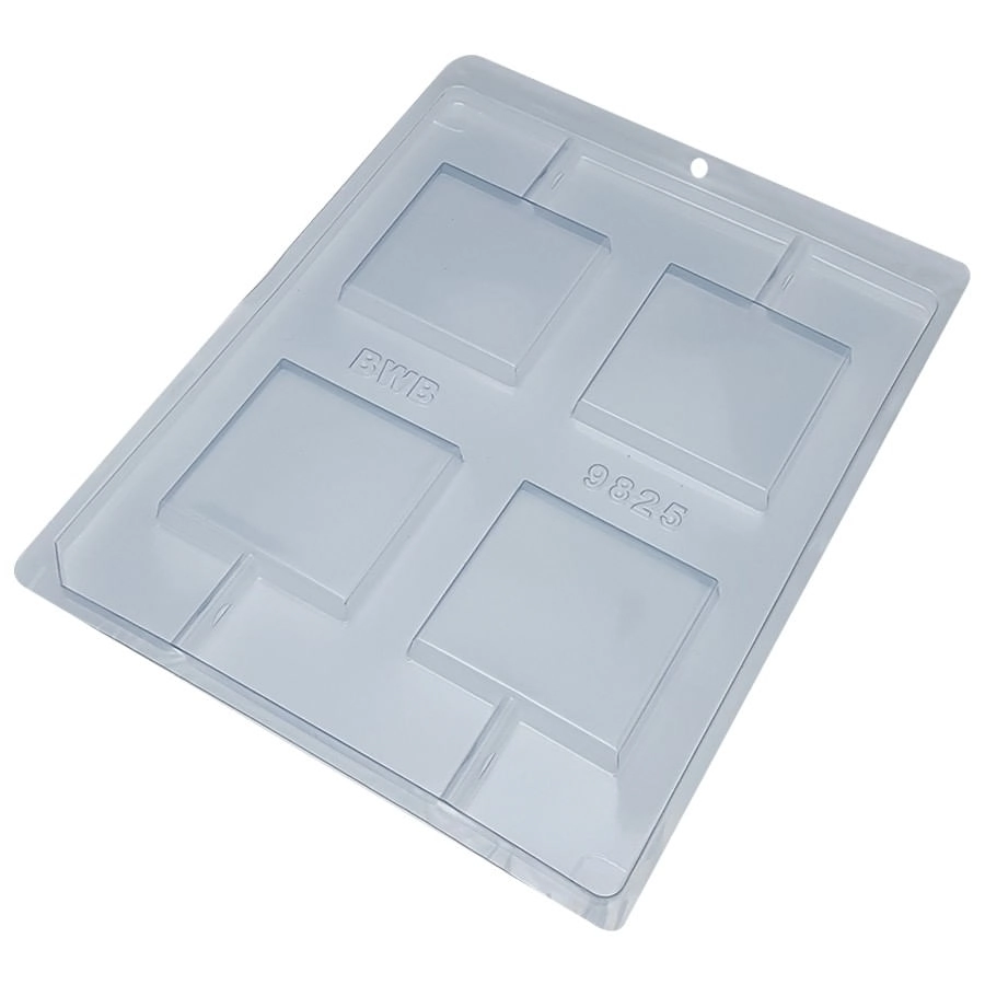Forma Pvc Piru Quad Liso Ref9825 Bwb