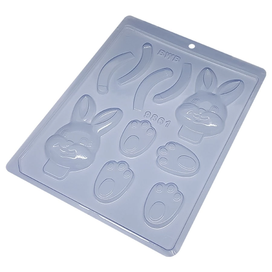 Forma Pvc Partes Coelho Ref9861 Un Bwb