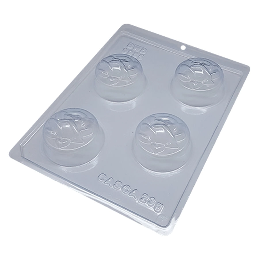 Forma Silic Pao De Mel Botao De Rosa Ref9985 Bwb