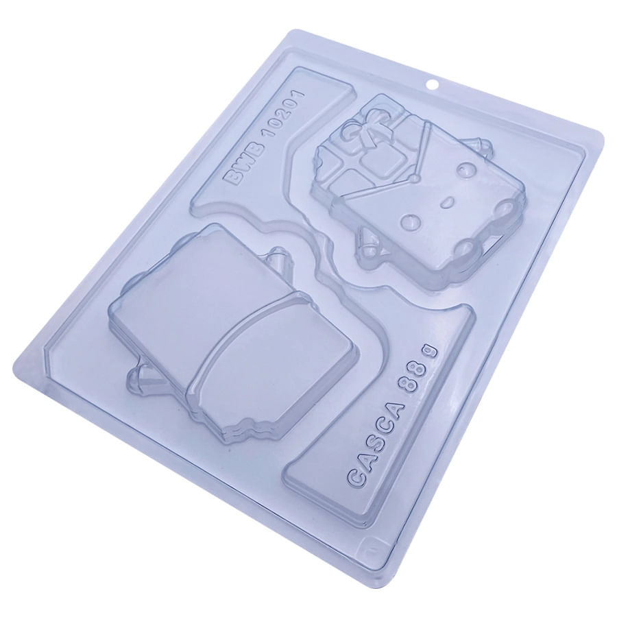 Forma Silic Barrinha De Chocolate 10201 Bwb