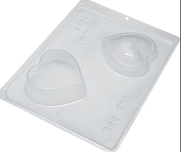 Forma Silic Joia Coracao Lapidado 10282 Bwb