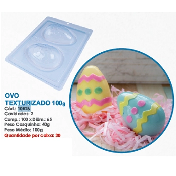 Forma Especial Ovo Texturizado 100g Ref.10526 Bwb