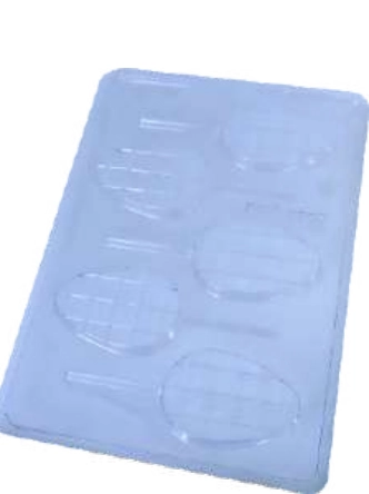 Forma Simples Pirulito Ovo Tablete 10un 3717 Bwb
