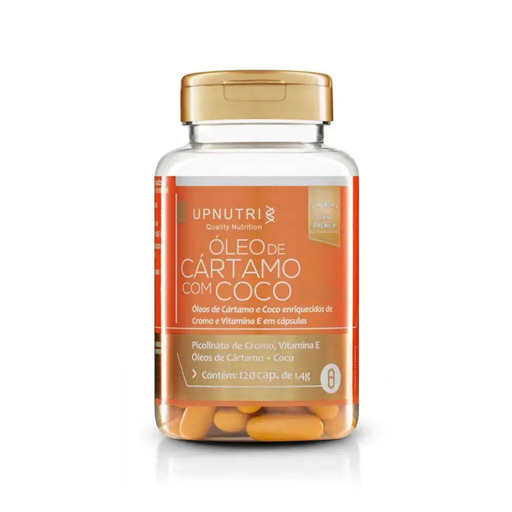 Oleo De Cartamo Coco 120 Capsulas Upnutri